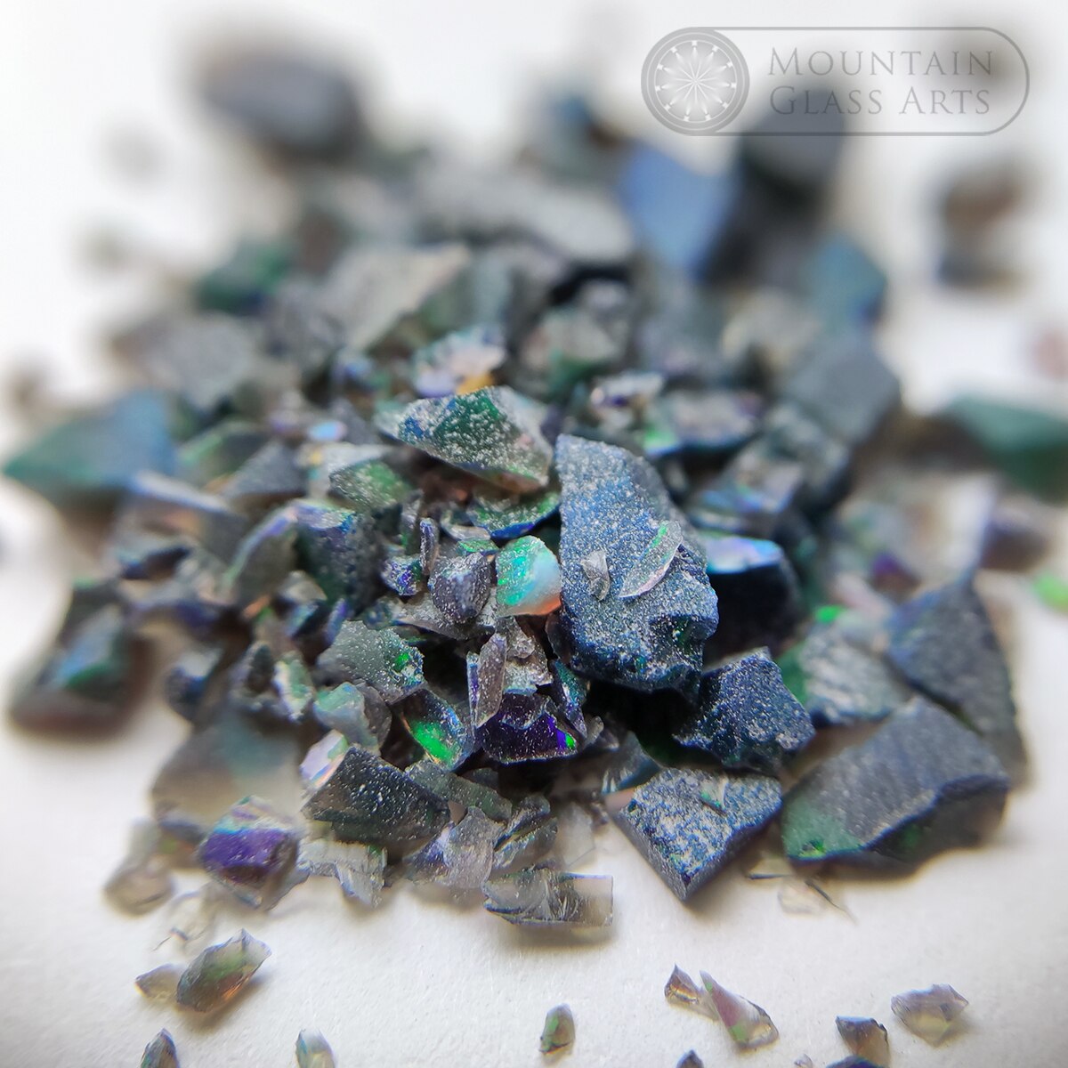 Crushed Galaxy RGB Chips 1 gram Gilson Opals